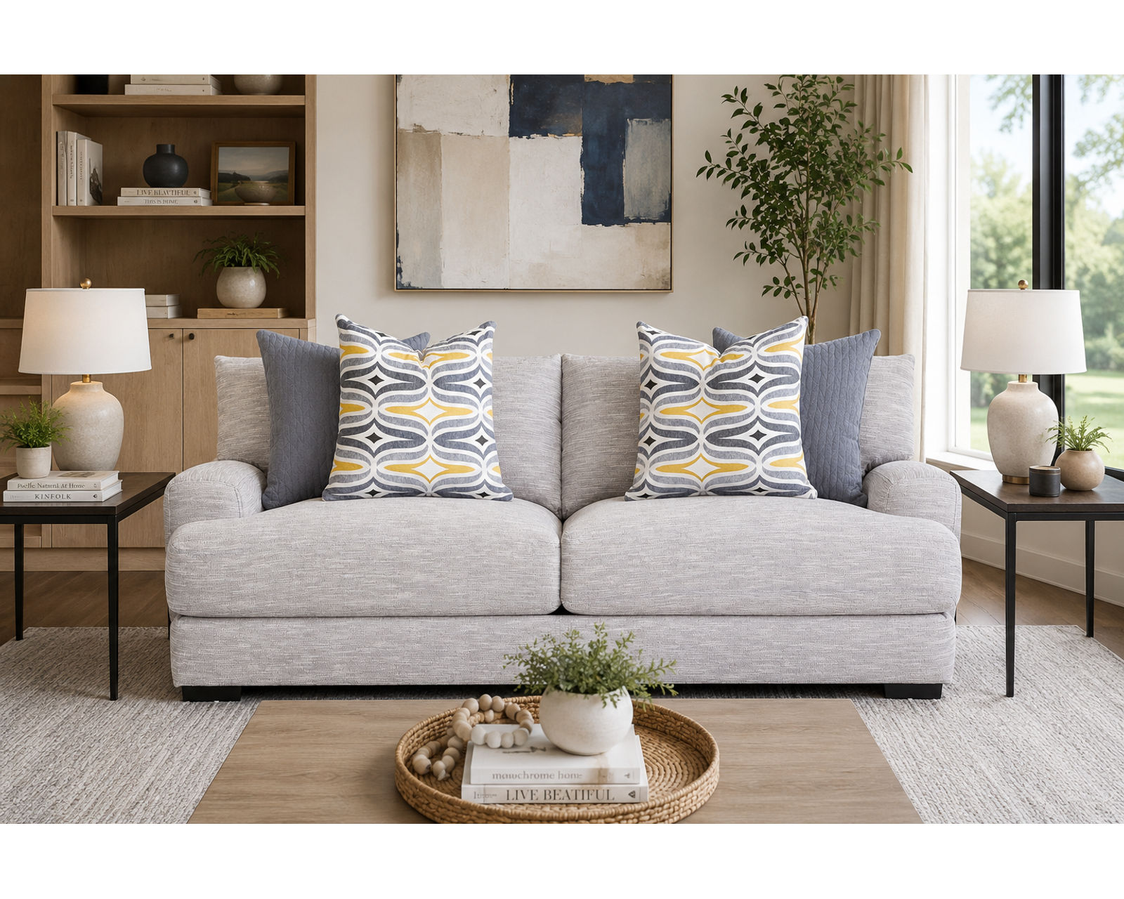 Barton 87" Sofa (Affordable Luxury. Deep Comfort. Effortless Style.) - Luxury Looks. Beautiful Rooms. Surprisingly Affordable.