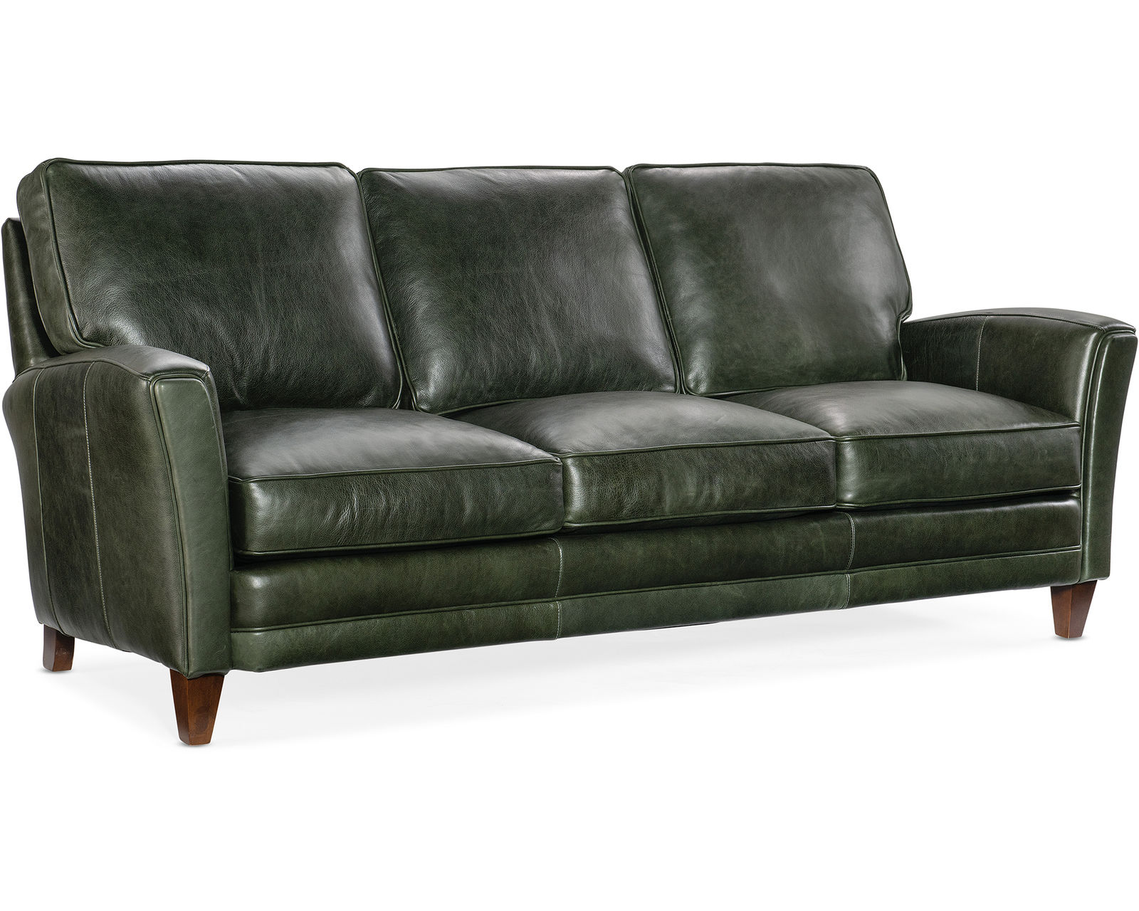 Bradington Young Zion 600 Loveseat (12 leathers) 8-Way Hand Tie - Zion Stationary Sofa 8-Way Hand Tie