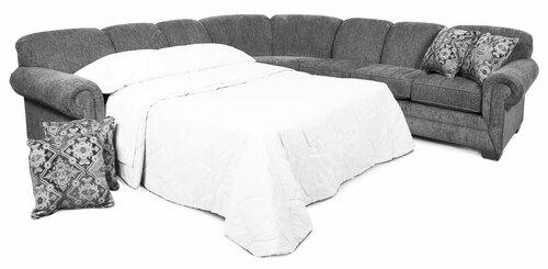 Layout E: Three Piece Sleeper Sectional 125" x 125"