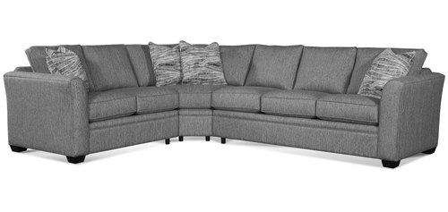 Layout C: Three Piece Sectional 98" x 121"