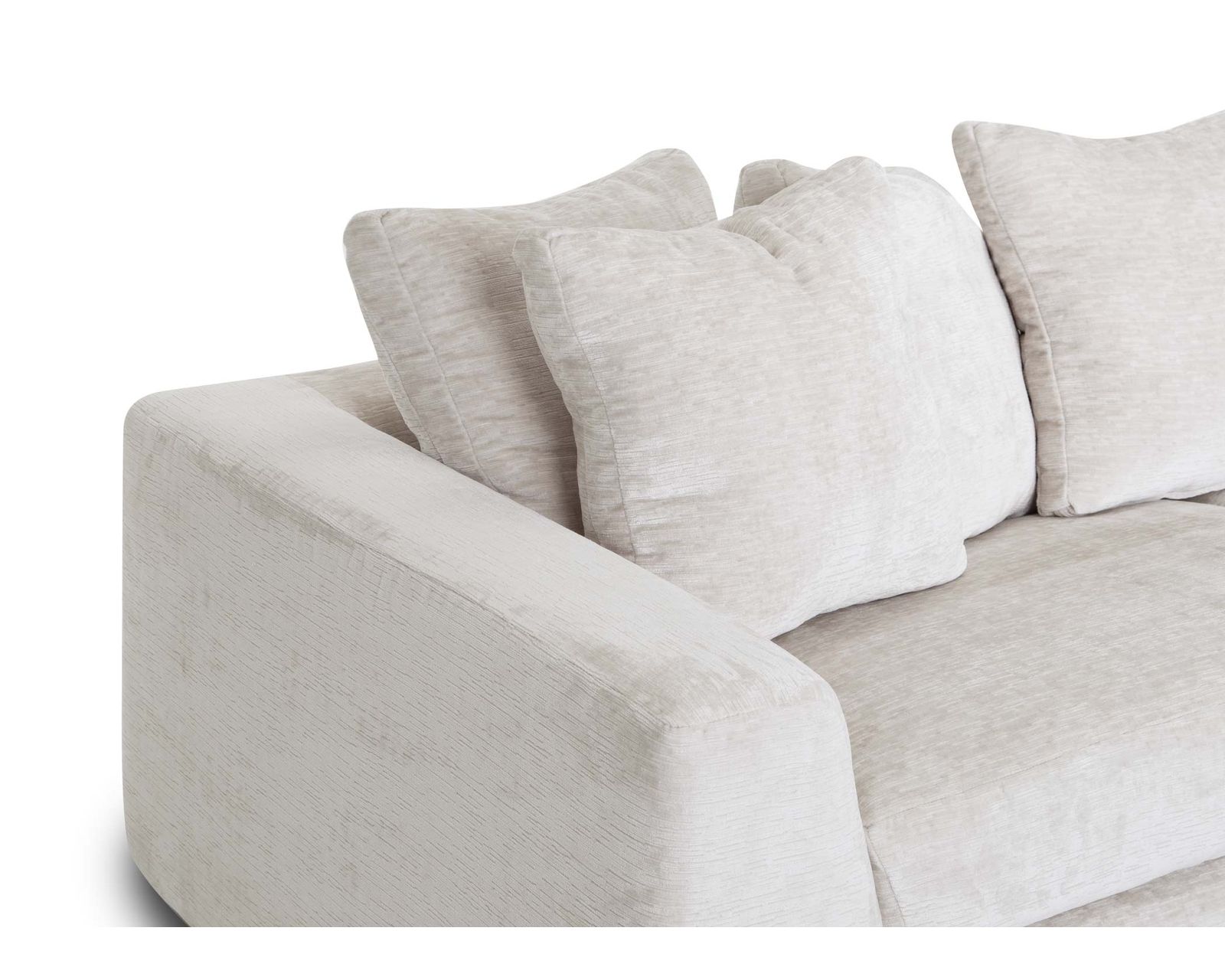 Haswell 99" Pillow Back Sofa (Sink-In Comfort. Modern Style. Made to Relaxation) - Designer-Curated Rooms Made Easy.