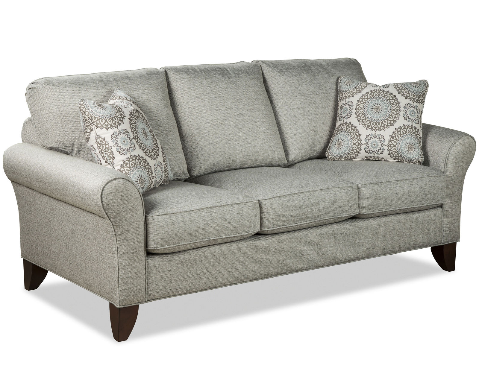 Rusty 80" Stationary Sofa (Performance fabrics) 7551 - 2.0 density foam (above industry standard-1.8)