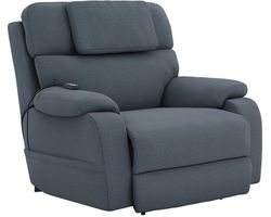 Dreamtime Power Headrest Lay Flat Recliner with CR3 Heat, Massage, Zero Gravity & Nanobionic Performance Fabric - 3 colors