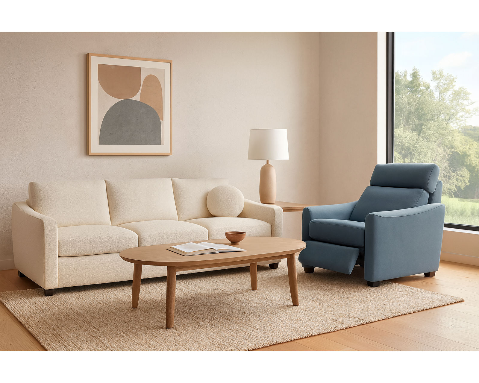 Charli 77743 Power Recliner (+50 fabrics) - 	Charli Power Recliner