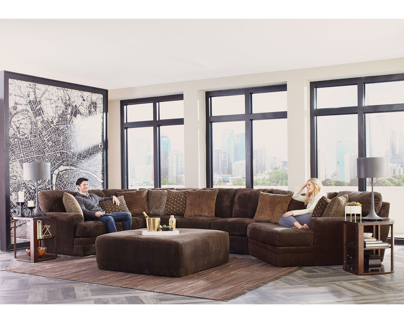 Mammoth Sectional - 2 colors (15 Pieces Available) 