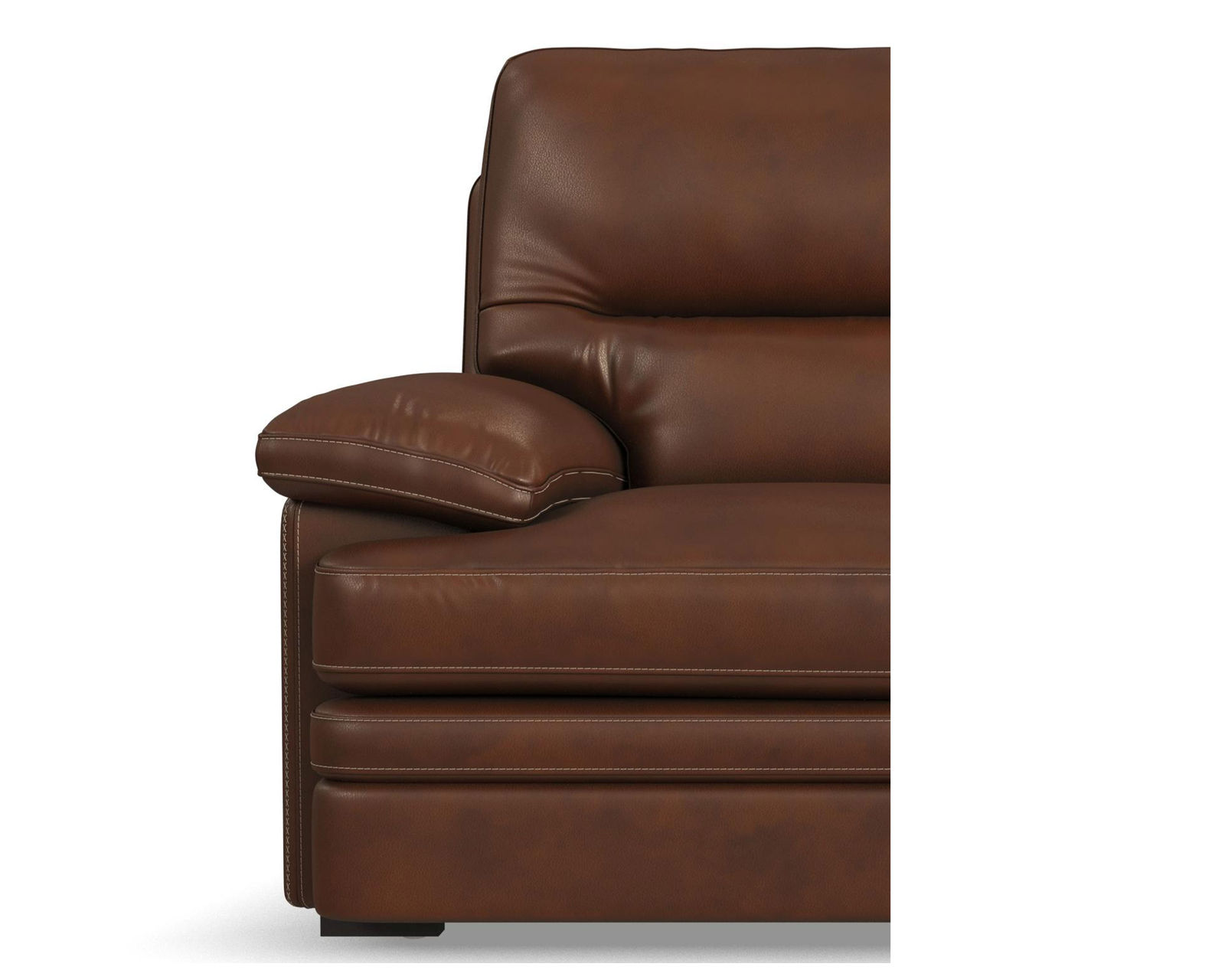 David 1825 All Leather Sofa (93") In stock - David Leather Sofa