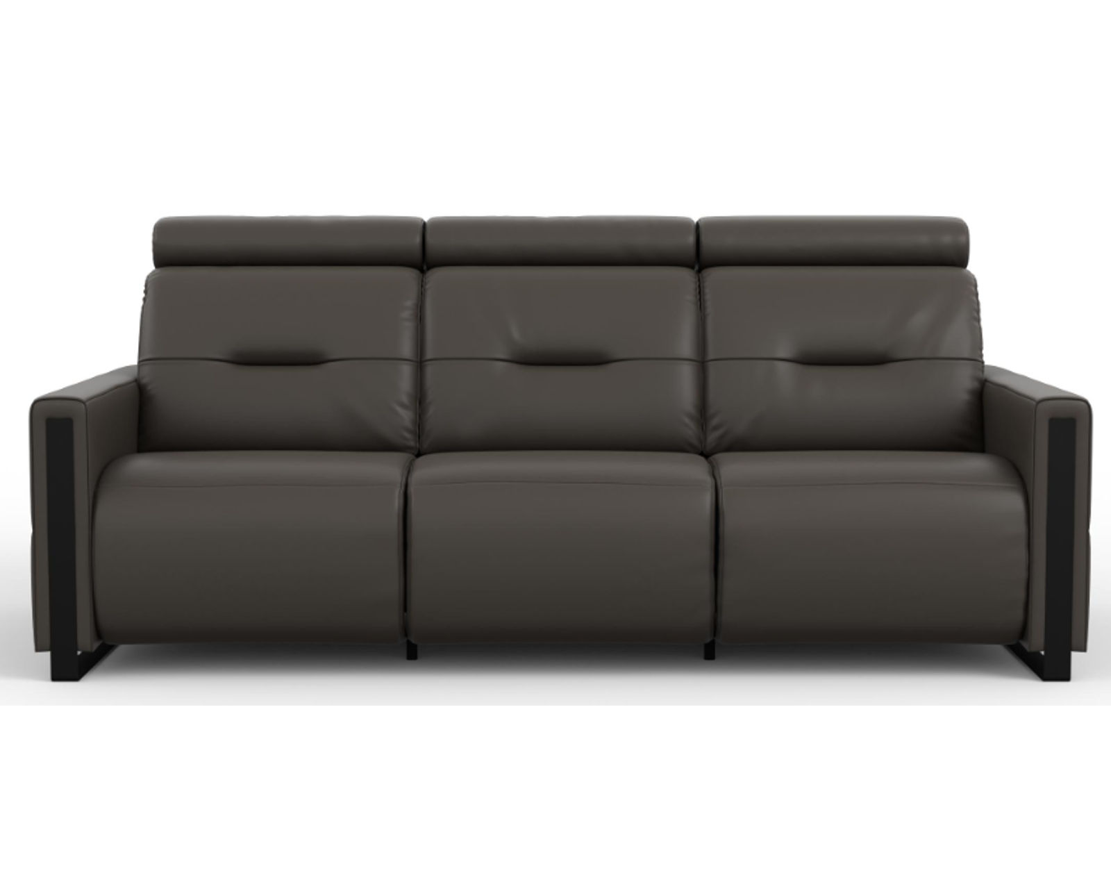 Monte Carlo 87" Power Headrest Power Reclining Sofa Graphite (In stock - Fast shipping) - Monte Carlo 87" Power Headrest Power Reclining Sofa Graphite (In stock - Fast shipping)