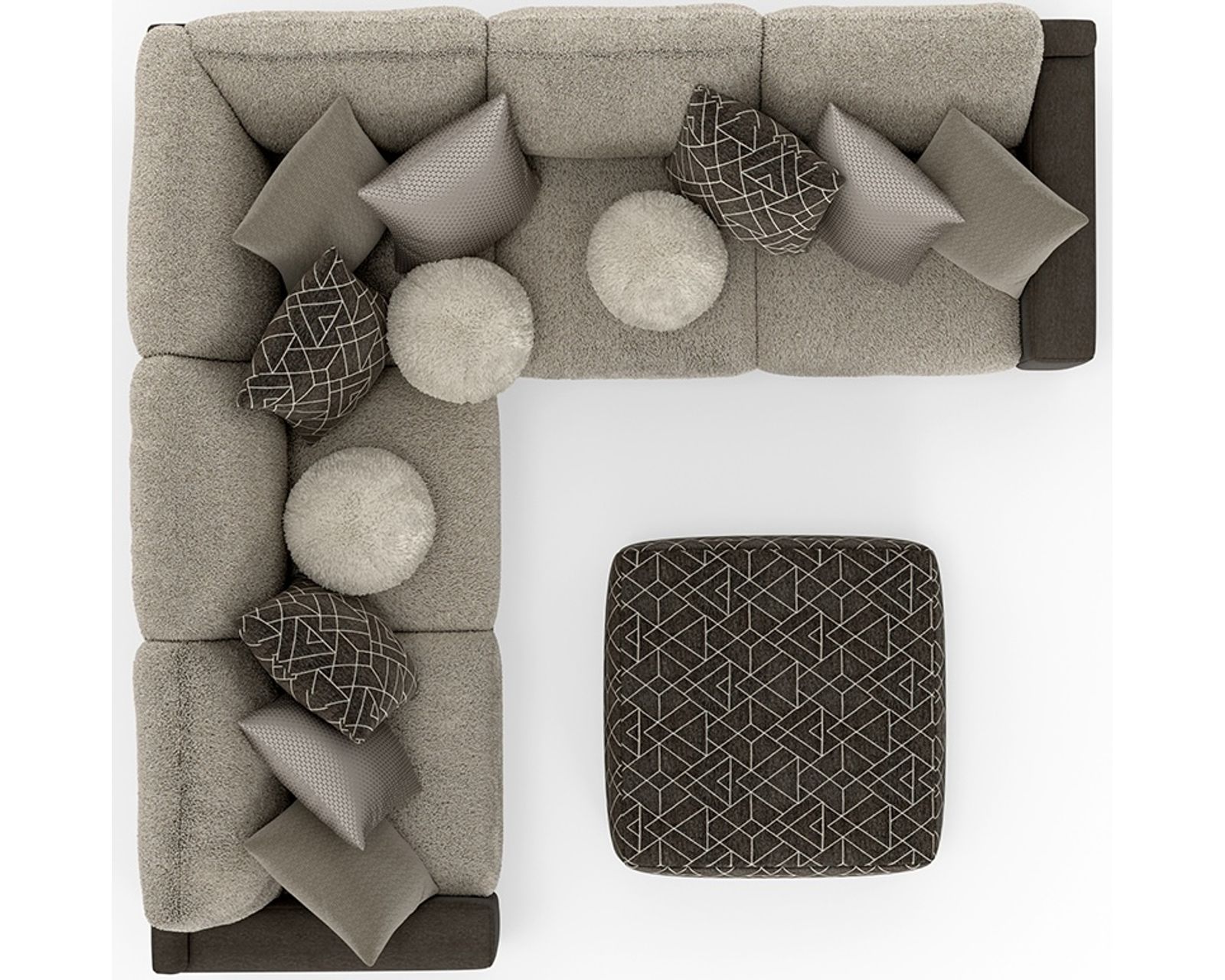 Canyon Modular Sectional (2 colors) includes pillows - America's Comfort Tradition for Over 90 Years.