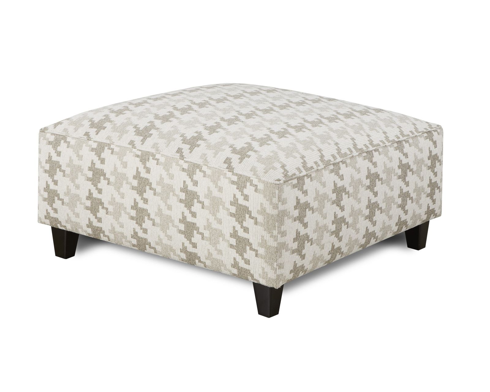 Basic Wool 94" Sofa (Includes pillows) performance fabric  - Blass Berber 38" Square Cocktail Ottoman - performance fabric