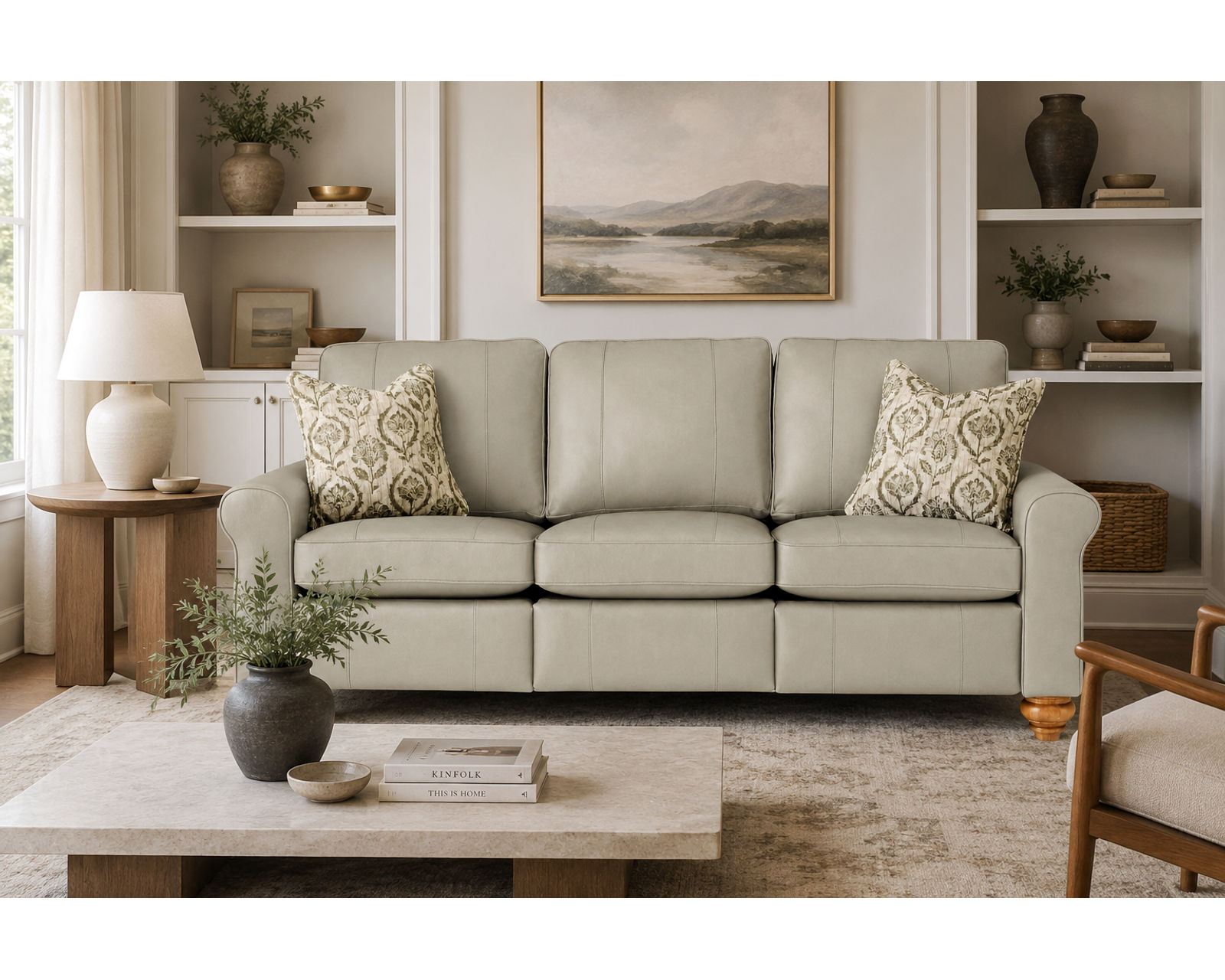 Weston 88" Leather Power Incliner Sofa (+40 leathers) - Designed Around Your Comfort. Built Around Quality.