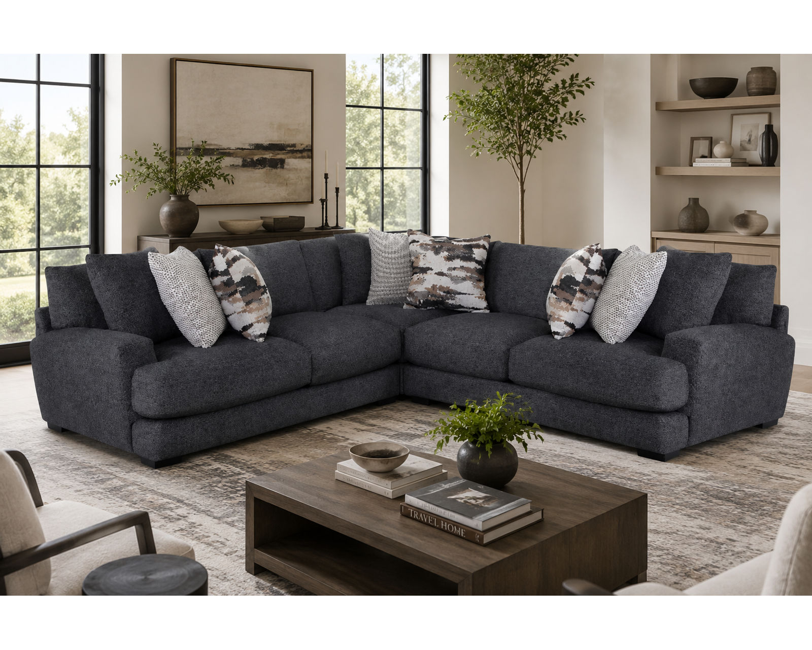 Collins 810 Modular Sectional (Modern Comfort. Performance Fabric. Made for Real Life) - Luxury Looks. Beautiful Rooms. Surprisingly Affordable.