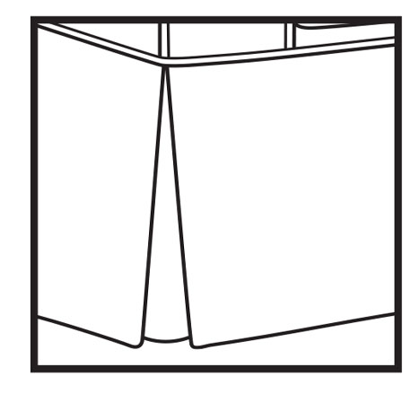 1: Skirted