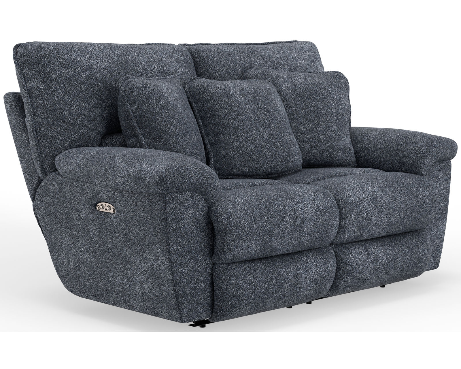 Paxon 90" Power Reclining Sofa with Power Headrests & Deep Seat Recline - 400 lb. per seat (includes pillows) - Paxon 74" Power Headrest Power Reclining Loveseat
