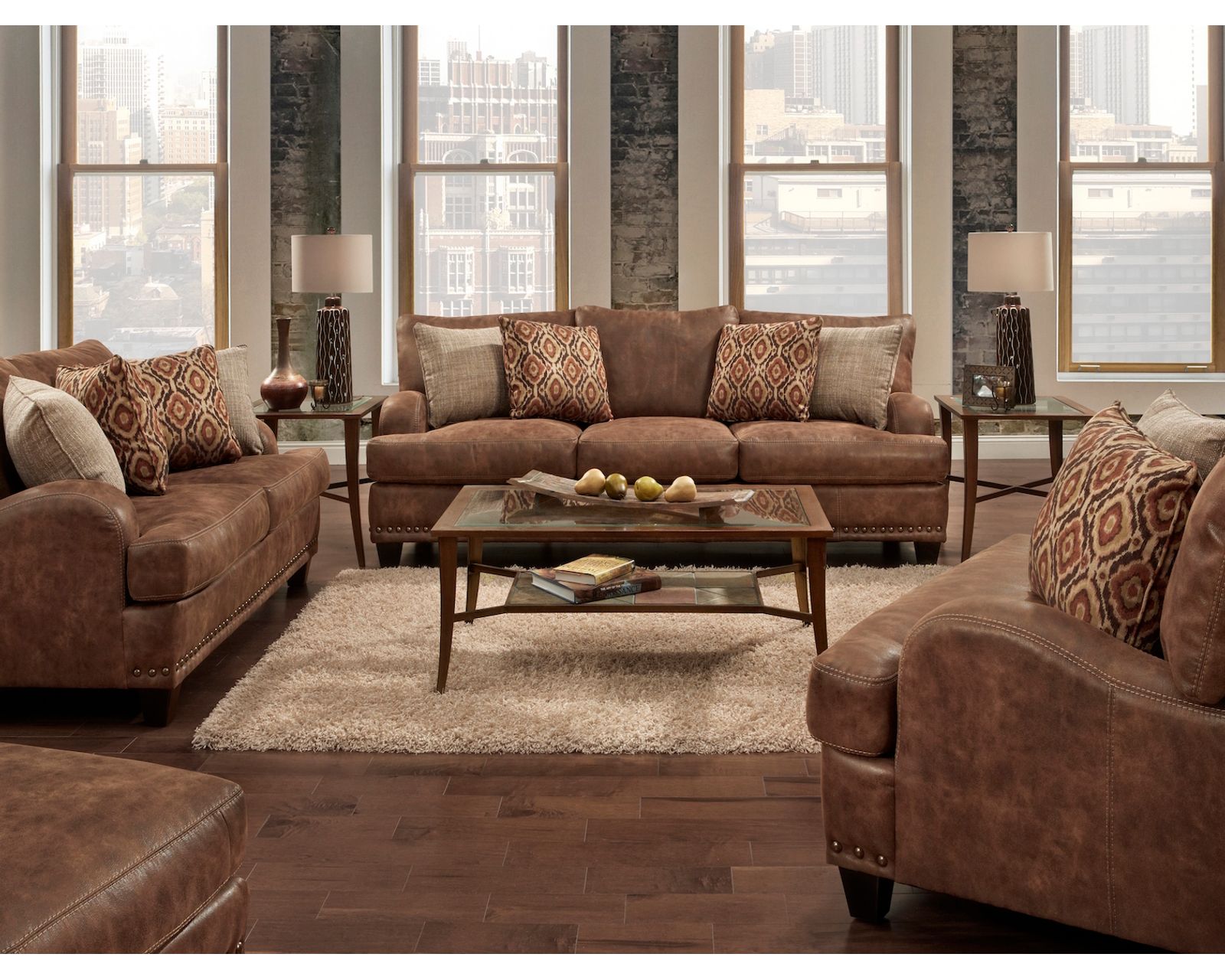 Indira 93" Sofa (The Designer Look—Without the Designer Budget) - Designer-Curated Rooms Made Easy.