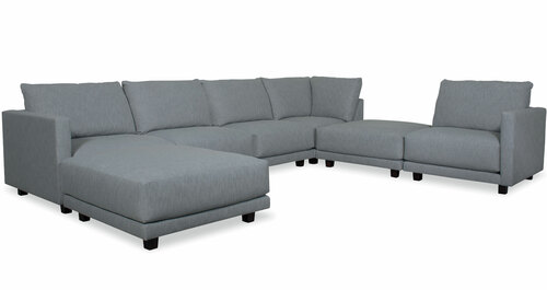 Layout C: Six Piece Sectional 167.5" x 131.5"
