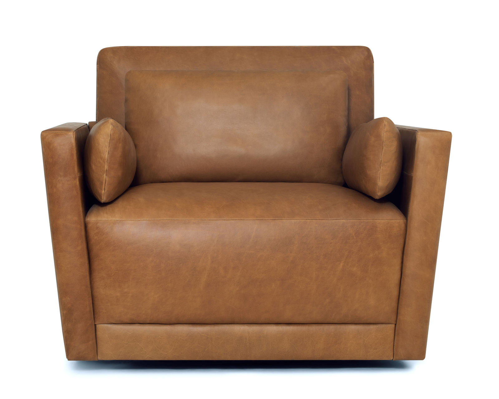 Shea 77646 Stationary Chair and a Half  - Slim-lined aesthetic that is both minimalist and contemporary in style
