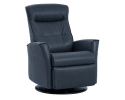 Crown Swivel Glider Relaxer Recliner (Scandinavian Comfort. Engineered Around You. (Four Colors In Stock) Pacific