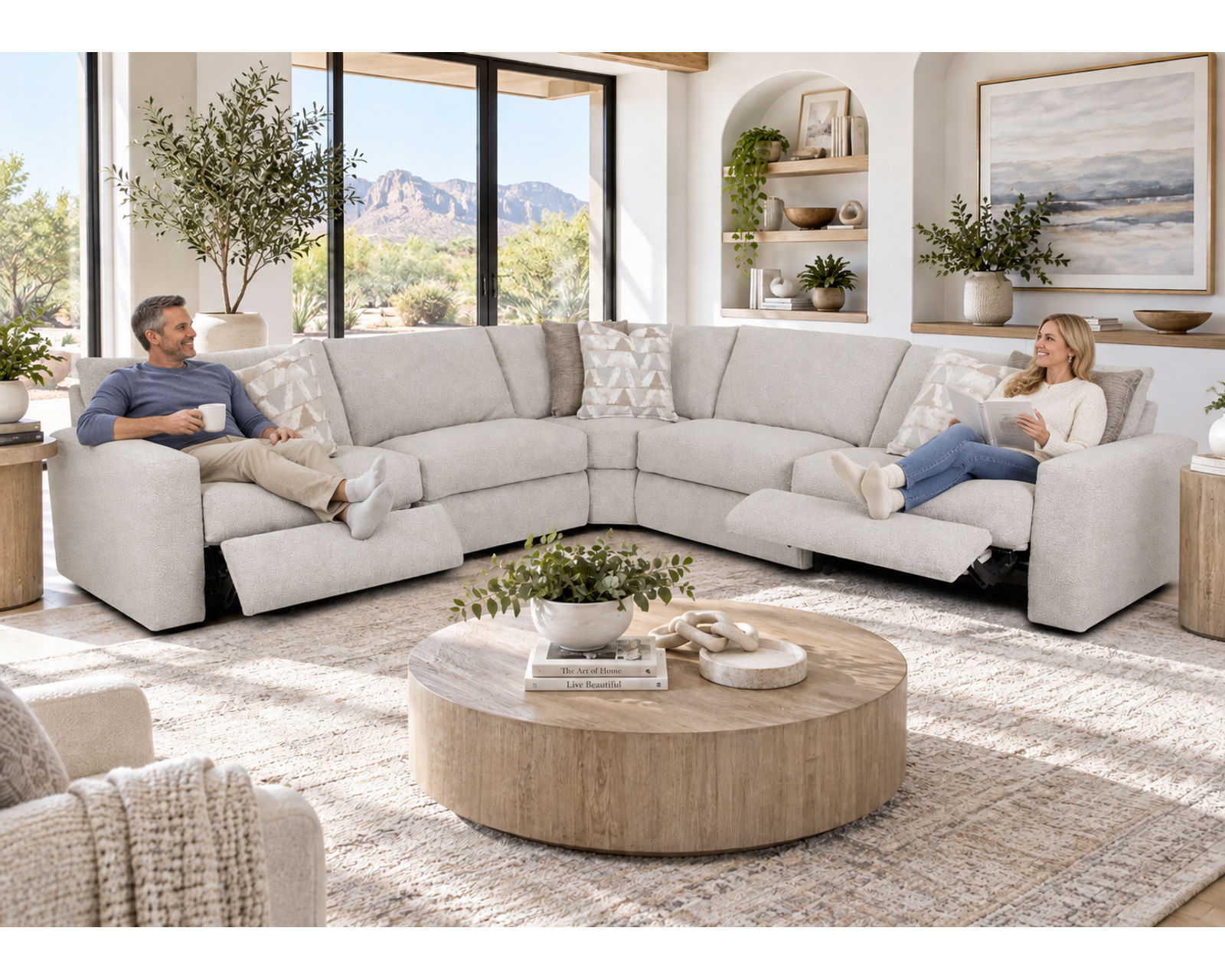 Toronto 400 Modular Wide-Seat Power Reclining Sectional (Wide-Seat Comfort. Power Reclining. Designed Around You) 3 colors - Build Your Comfort Zone.