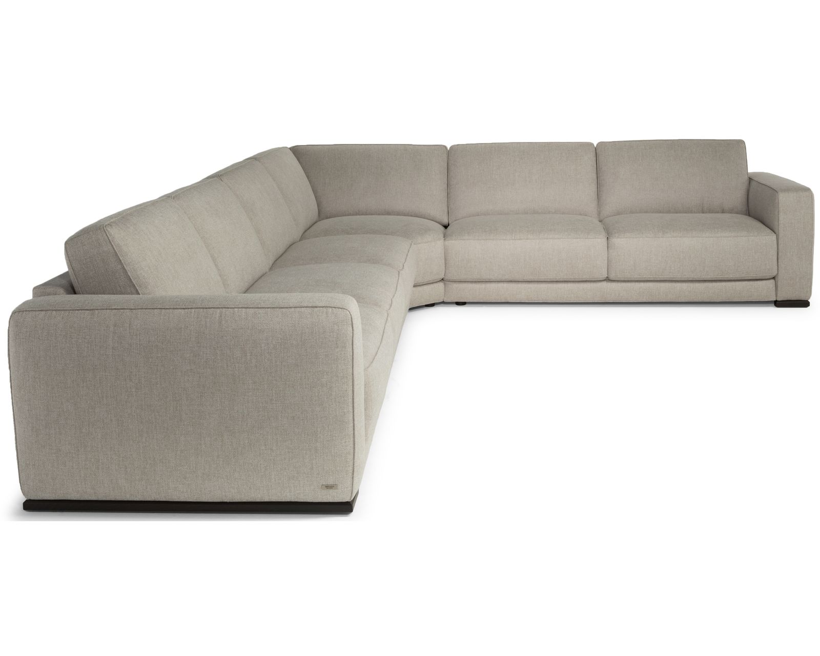 Boston C259 Stationary Sectional (+50 fabrics) - Layout I: Four Piece Sectional 157" x 123"