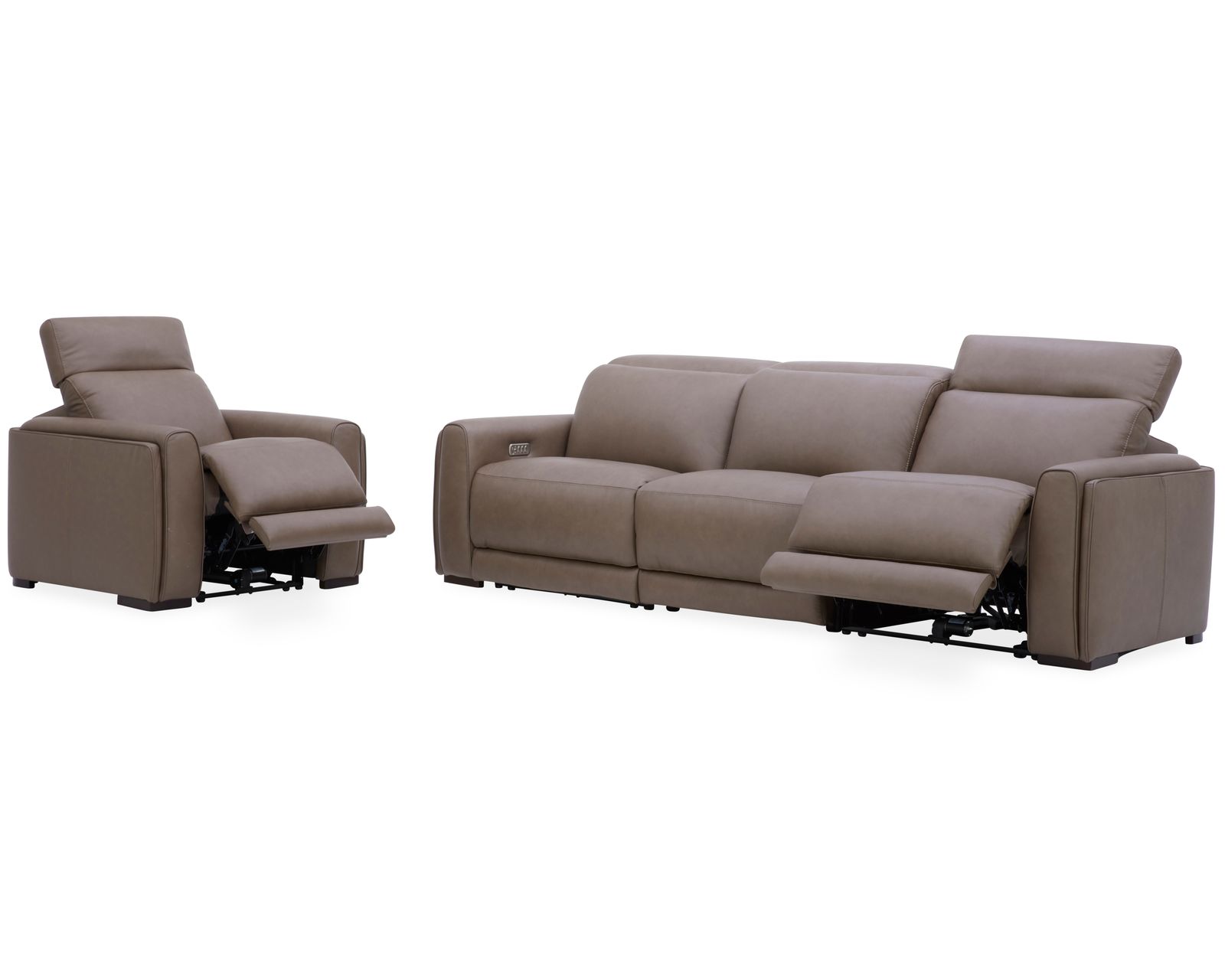 Sola 1646 Power Reclining Sofa (wide seats) 120" or 86" - in stock - Sit Back with Confidence.