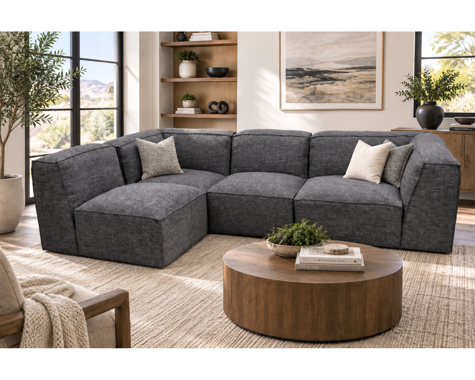 Freestyle 895 Modular Sectional (Three Simple Pieces. Nearly Endless Possibilities) - Beautifully Designed Rooms. Effortlessly Yours.