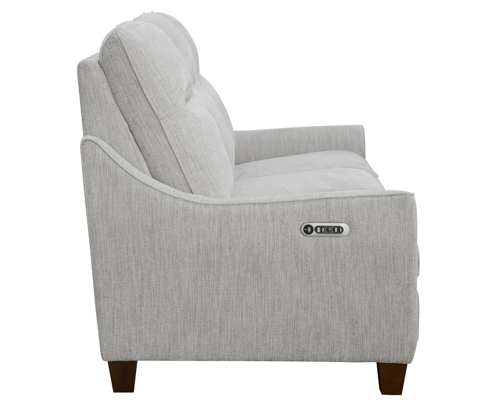 Madison 83" Power Cordless Reclining Sofa (Powered by Free Motion) Muslin (In stock - Fast shipping) - Madison Power Cordless Reclining Sofa