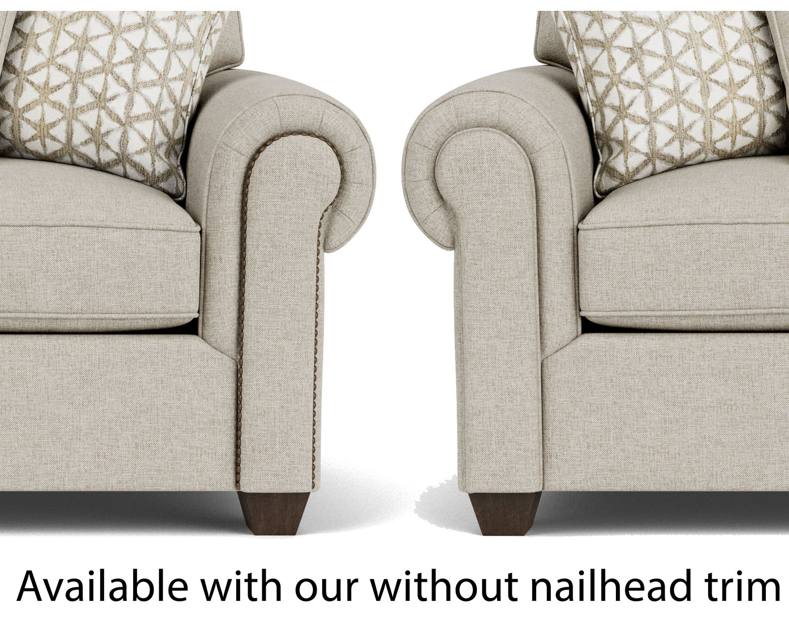 Carson 7937 Sofa (+100 fabrics) 91" - Available with or without nailhead trim
