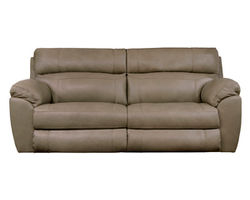Costa 91" Wide Seat Lay Flat Leather Reclining Sofa (two colors)