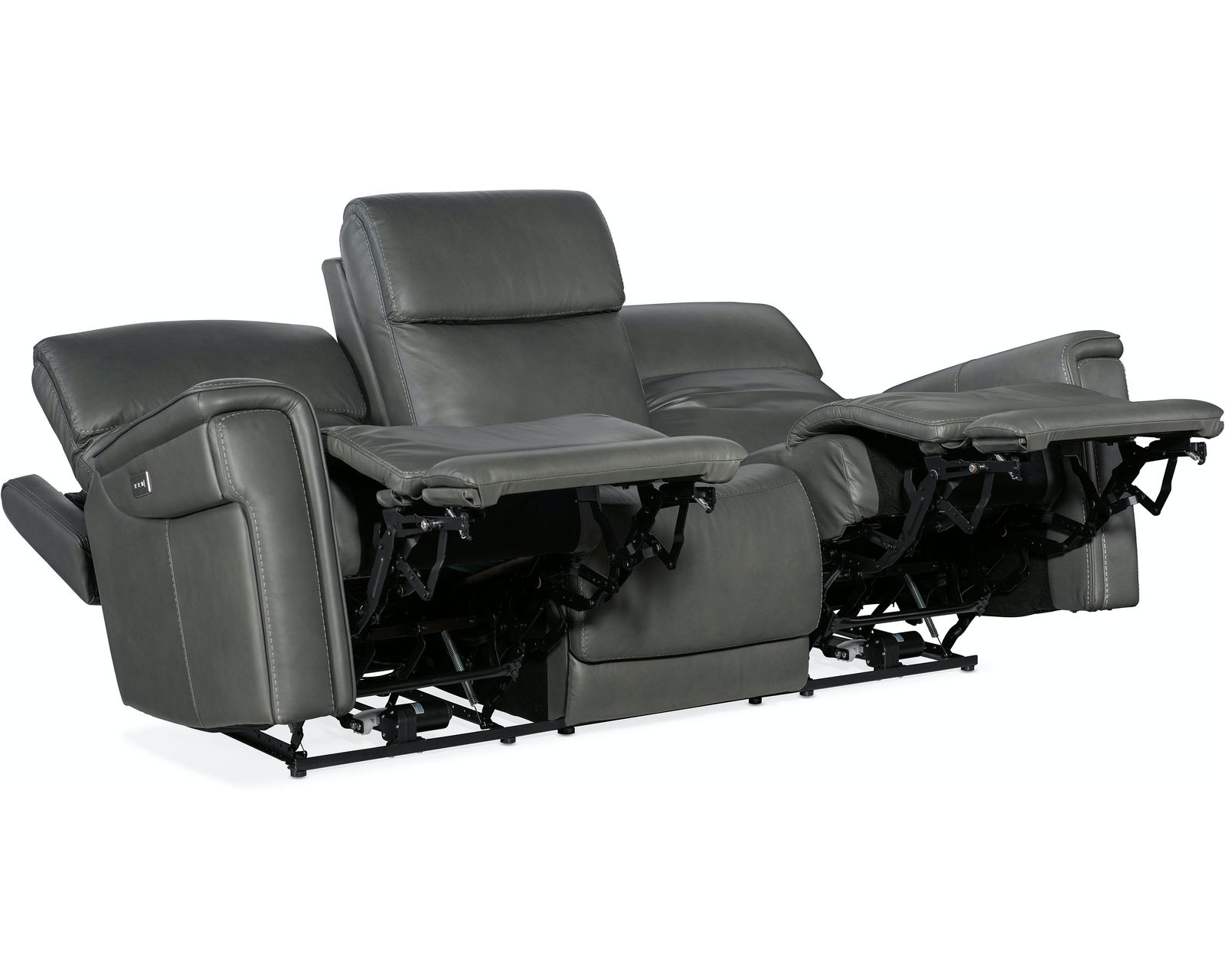 Lyra Zero Gravity Power Loveseat with Power Headrest (Gray) In stock - Lyra Zero Gravity Power Sofa with Power Headrest