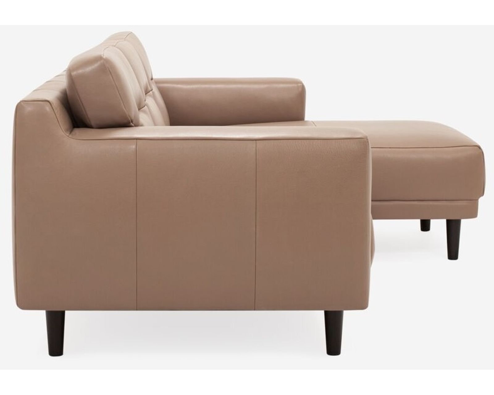 Remi 77159 Chaise Sectional (101" x 60") +100 leathers - Over 100 top grain leathers