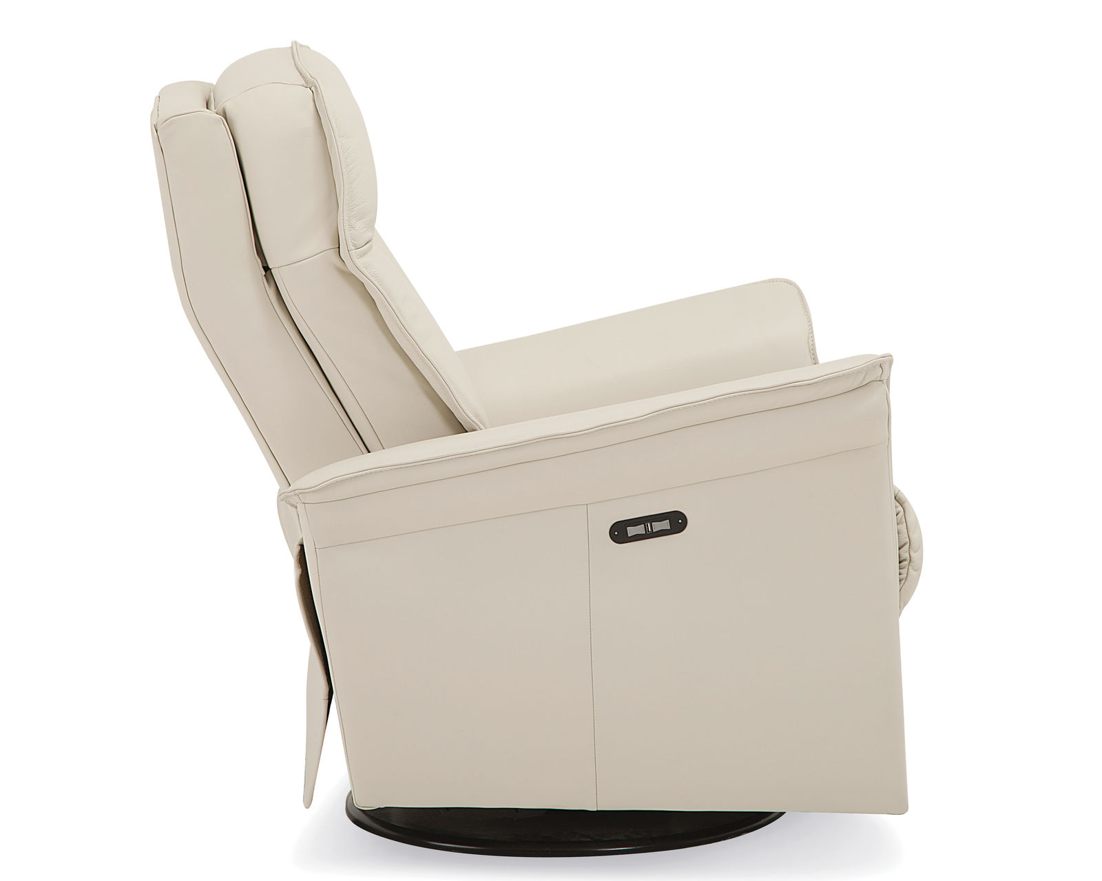 Stonegate II 43416 Power Headrest Power Recliner (34" wide) +200 colors - Reclining buttons allow independent control over the power headrest and power recline.  Includes USB Charging Port