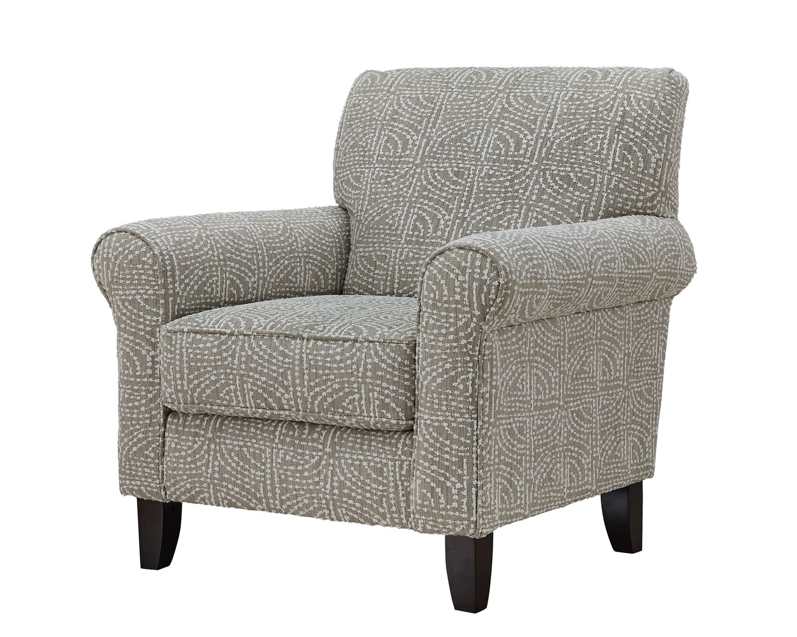 Hogan Cotton Five Piece Sectional 7004 (includes pillows) performance fabric - 103" x 101.5 - Allegory Linen Accent Chair  - performance fabric