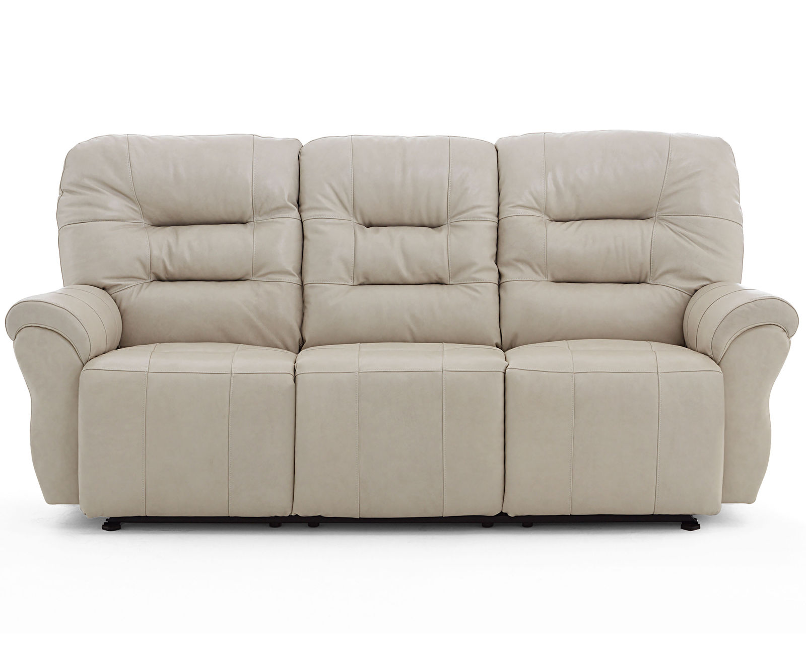 Unity Double Reclining Leather Sofa (+40 leathers) 85"