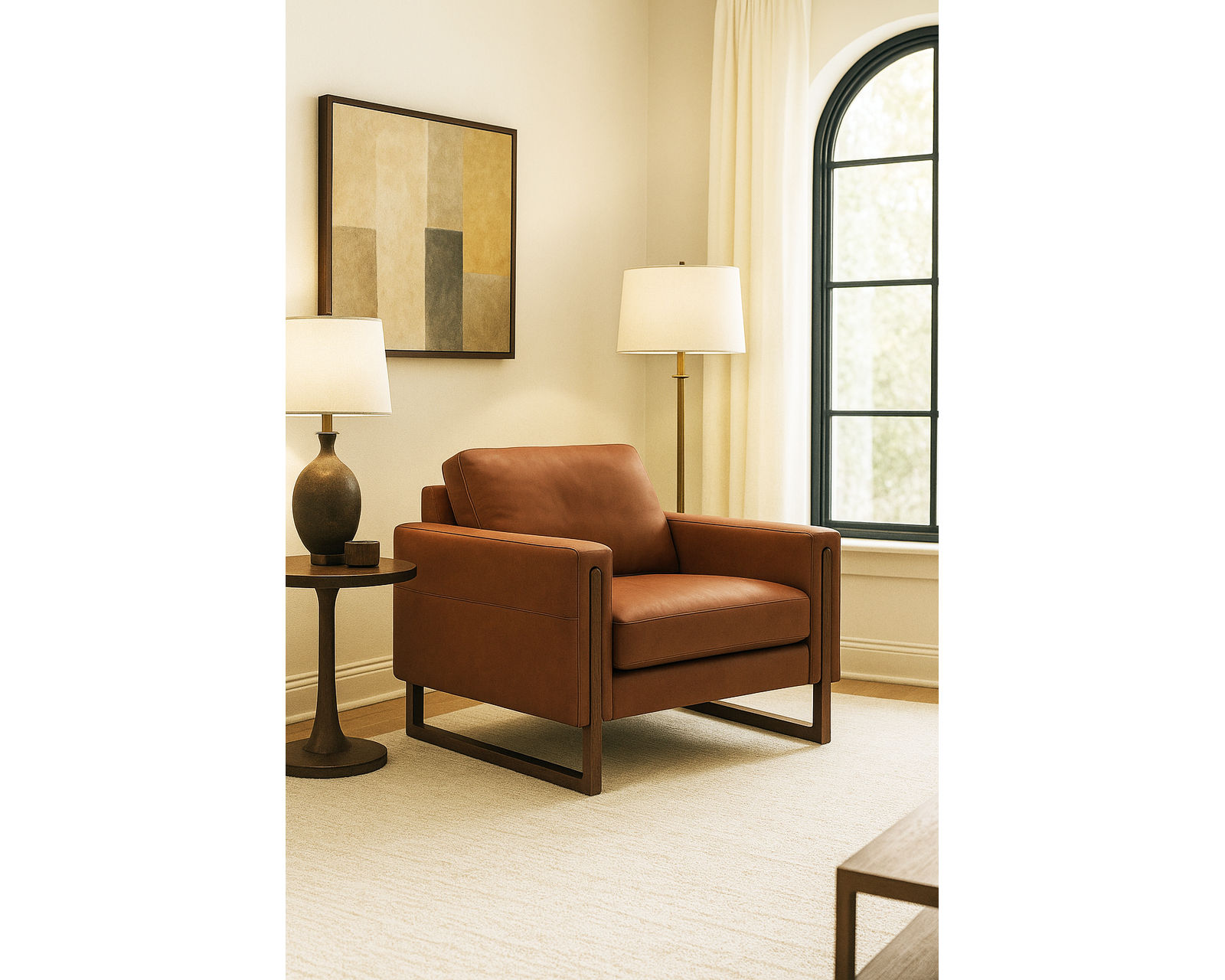 Brookes 77696 Chair (+100 leathers)
