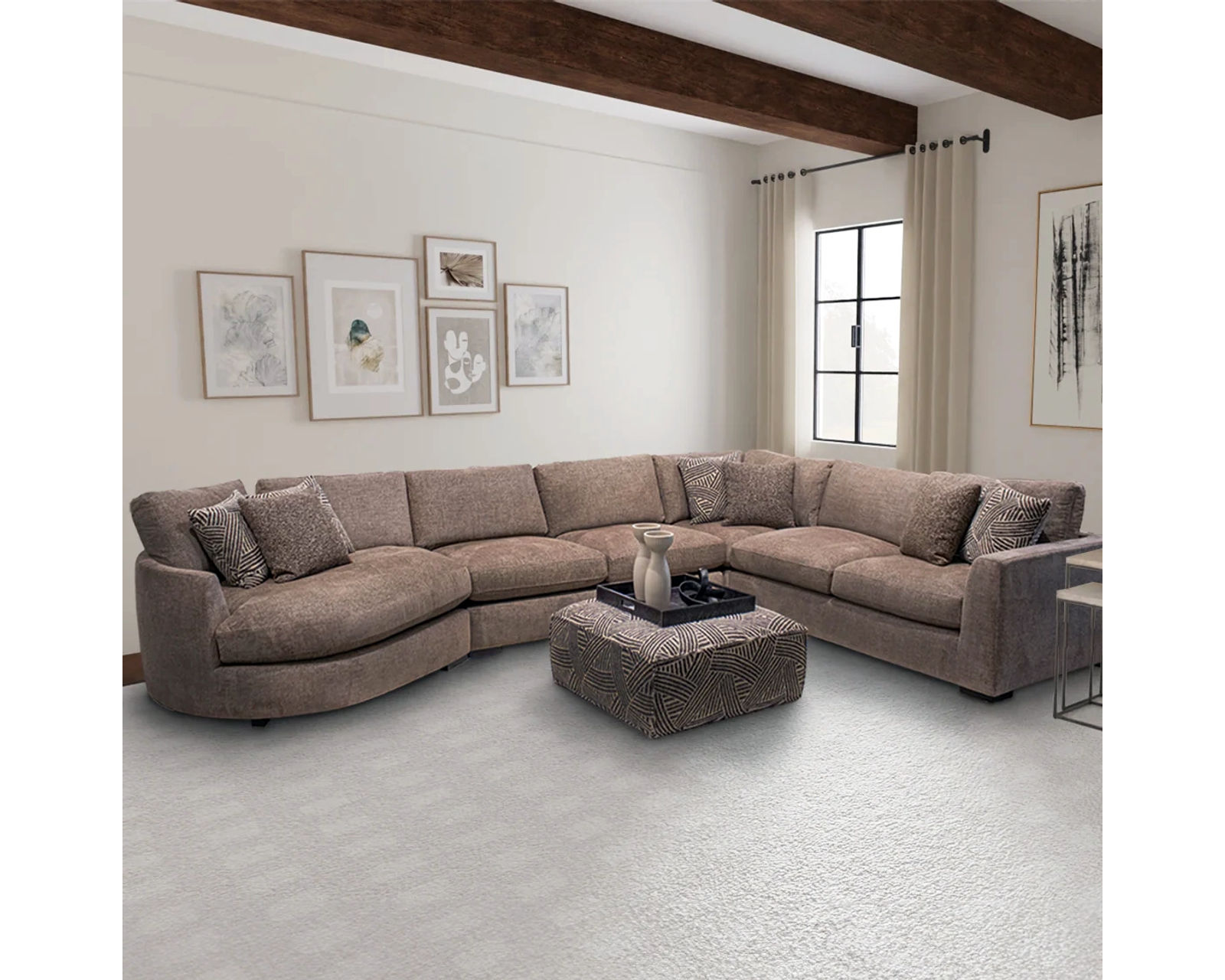 The Bump Four Piece Sectional (Over 13 feet wide) In stock - Fast shipping - The Bump 4PC Sectional (Over 13 feet wide)