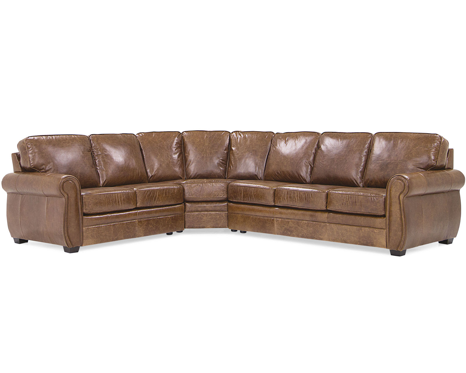 Viceroy 77492 Sectional (+100 leathers) - As shown sectional Layout L