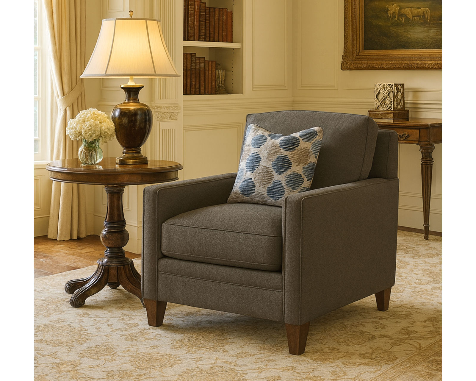 Lottie 7560 Accent Chair (+90 fabrics)