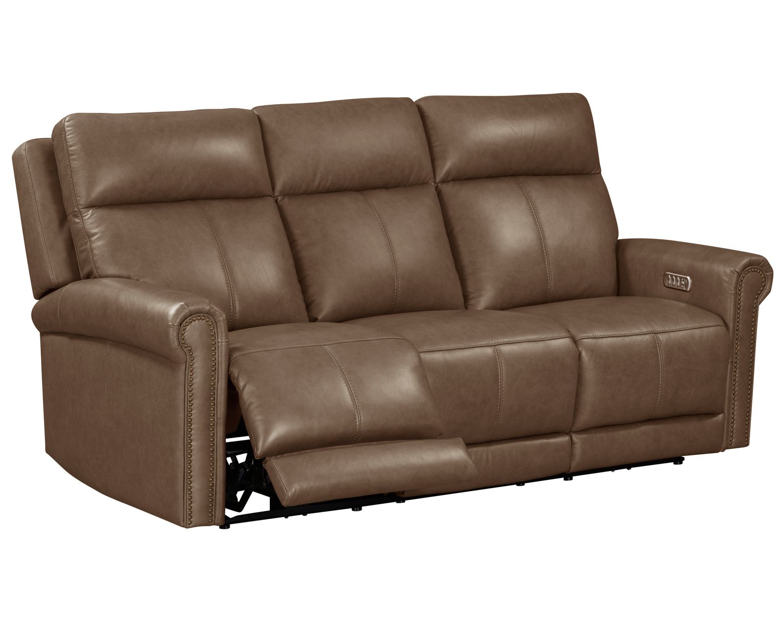 Alexander 1645 Triple Power Reclining Console Loveseat 706-71 (76") 2 colors - in stock - Built to last with Flexsteel’s patented Blue Steel Spring™