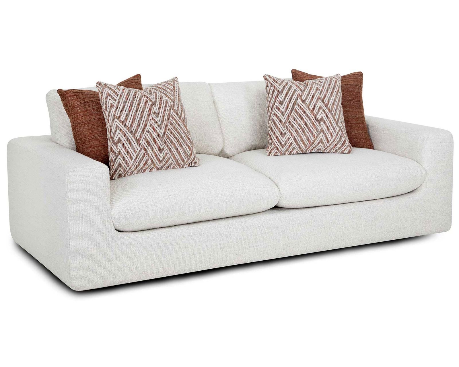 Santina 87" Wide-Seat Two-Cushion Sofa (Two Extra-Wide Seats. Made for Serious Lounging) - Designer Style Without the Designer Price.