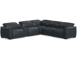 Camden 1427 Power Headrest Power Reclining Sectional (2 colors) in stock