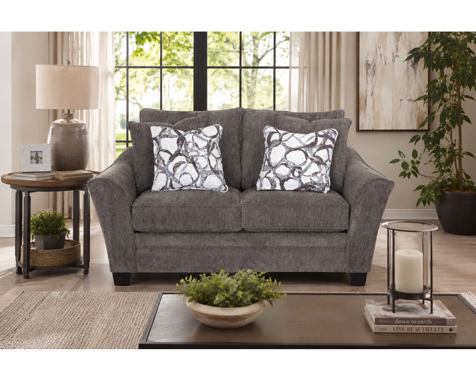 Tiffani 99" Sofa (Sophisticated Simplicity. Spacious Comfort. Effortlessly Livable) - High-End Style. Down-to-Earth Prices.
