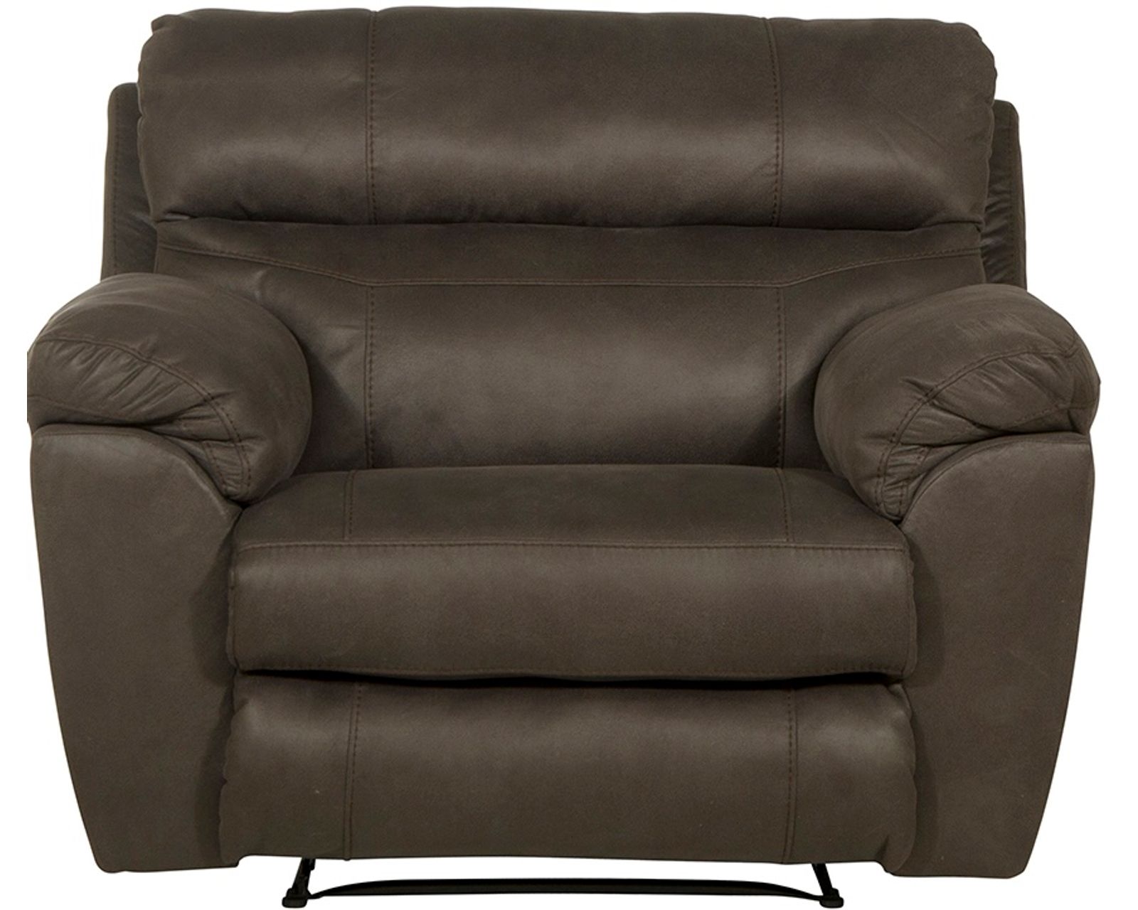 Atlas 91" Double Reclining Sofa (Special Purchase) - Atlas 52" Extra Wide Wall Hugger Recliner