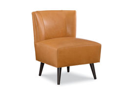 Hawkins Leather Armless Chair (+45 leathers)