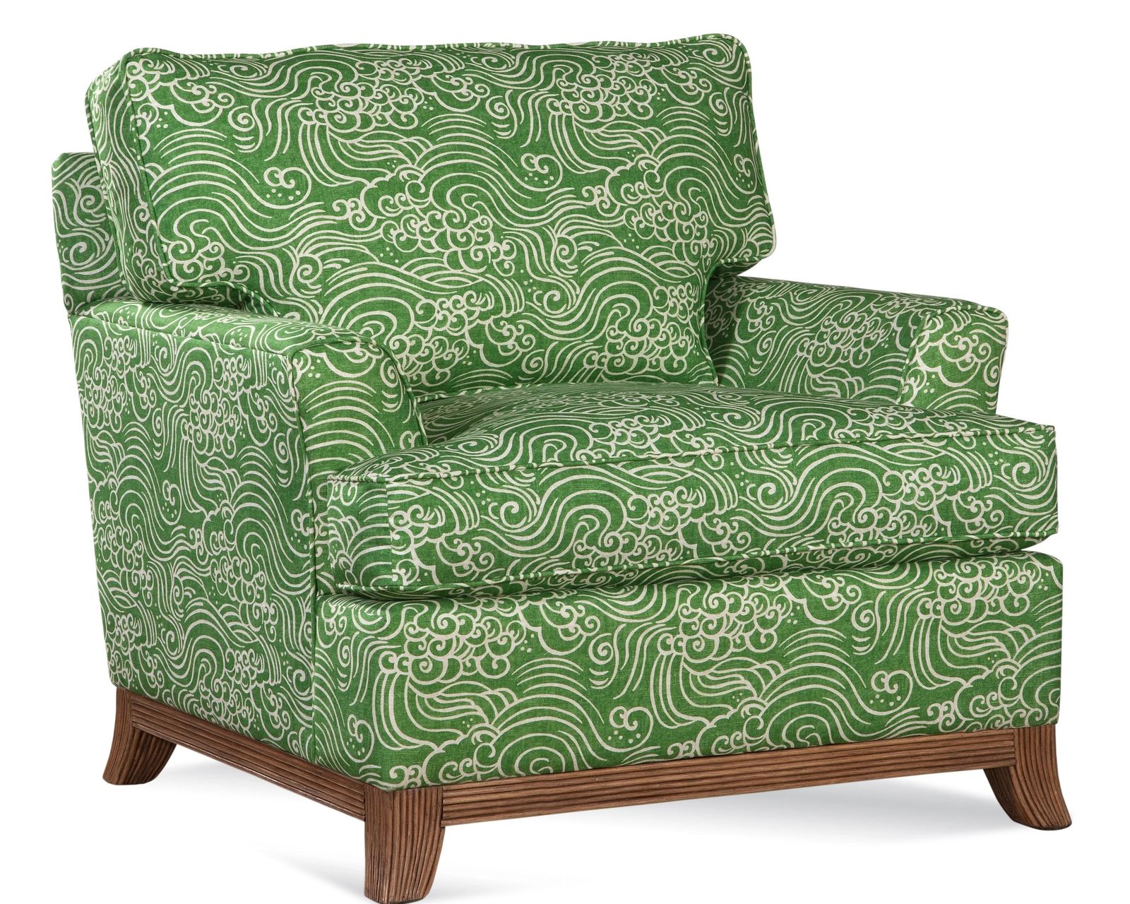 Oaks Way 84" Sofa (+28 finishes - +69 fabrics) - Oaks Way Rattan Accent Chair