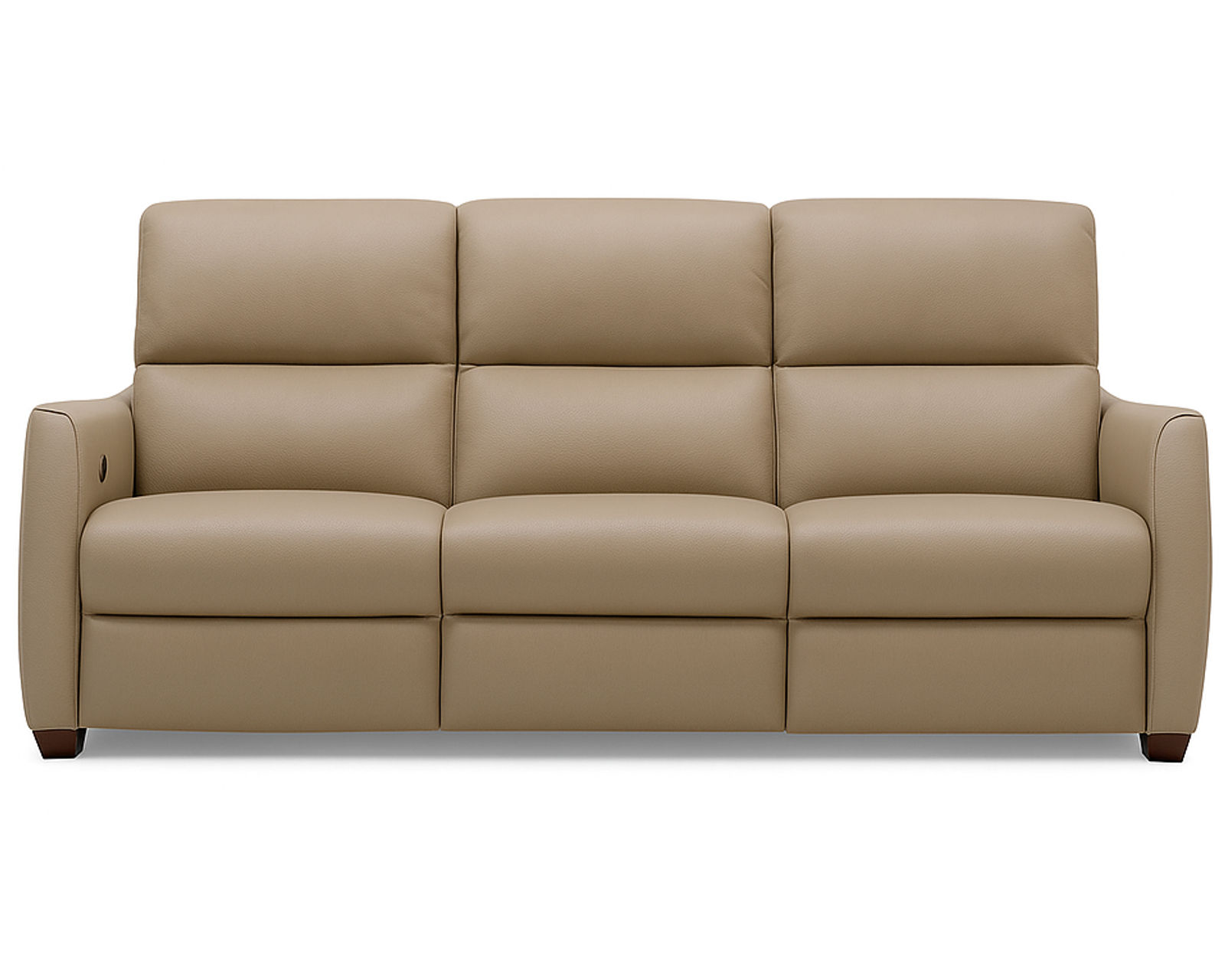 Luna 40110 Triple Power Reclining Sofa (81") +100 leathers