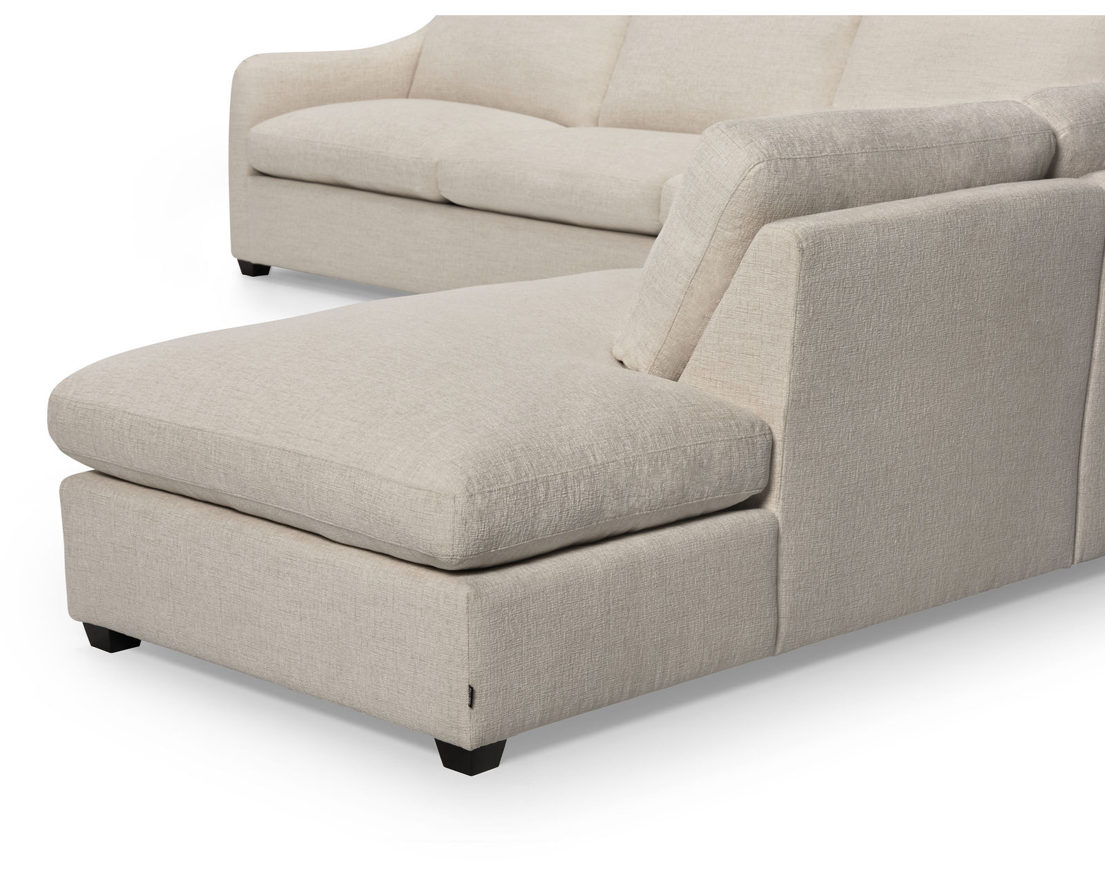 Madison 77658 Modern English Sectional (+60 fabrics)