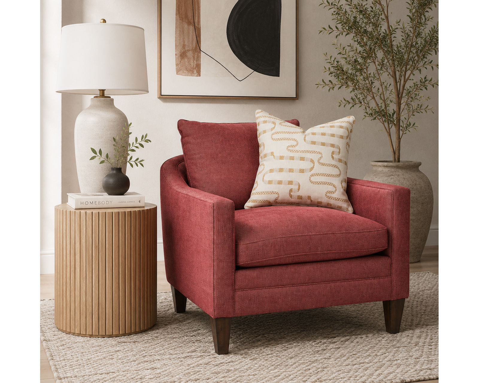 Eleanora 7571 Accent Chair (+100 fabrics) - Furniture Built to Stand the Test of Time.