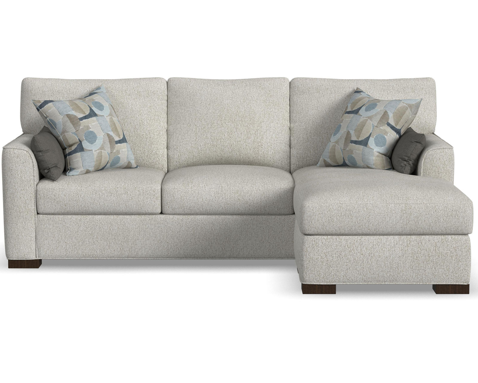Jasper 91" Reversible Chaise Sofa (+100 fabrics) - Place the chase cushion on the left or right side