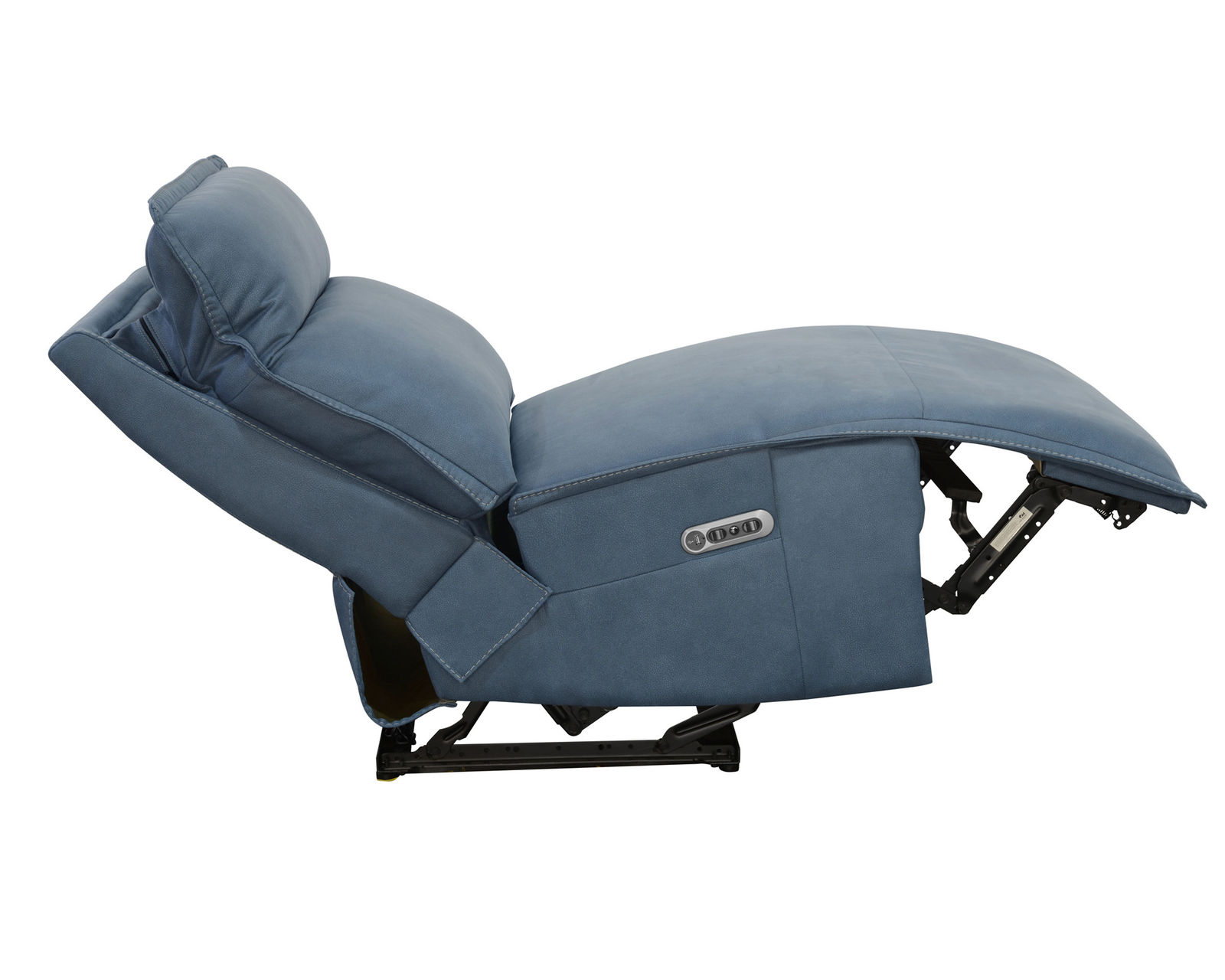 Perimeter Power Reclining Sectional Blue 122" x 122" (In stock - Fast shipping) - Perimeter Power Reclining Armless Chair