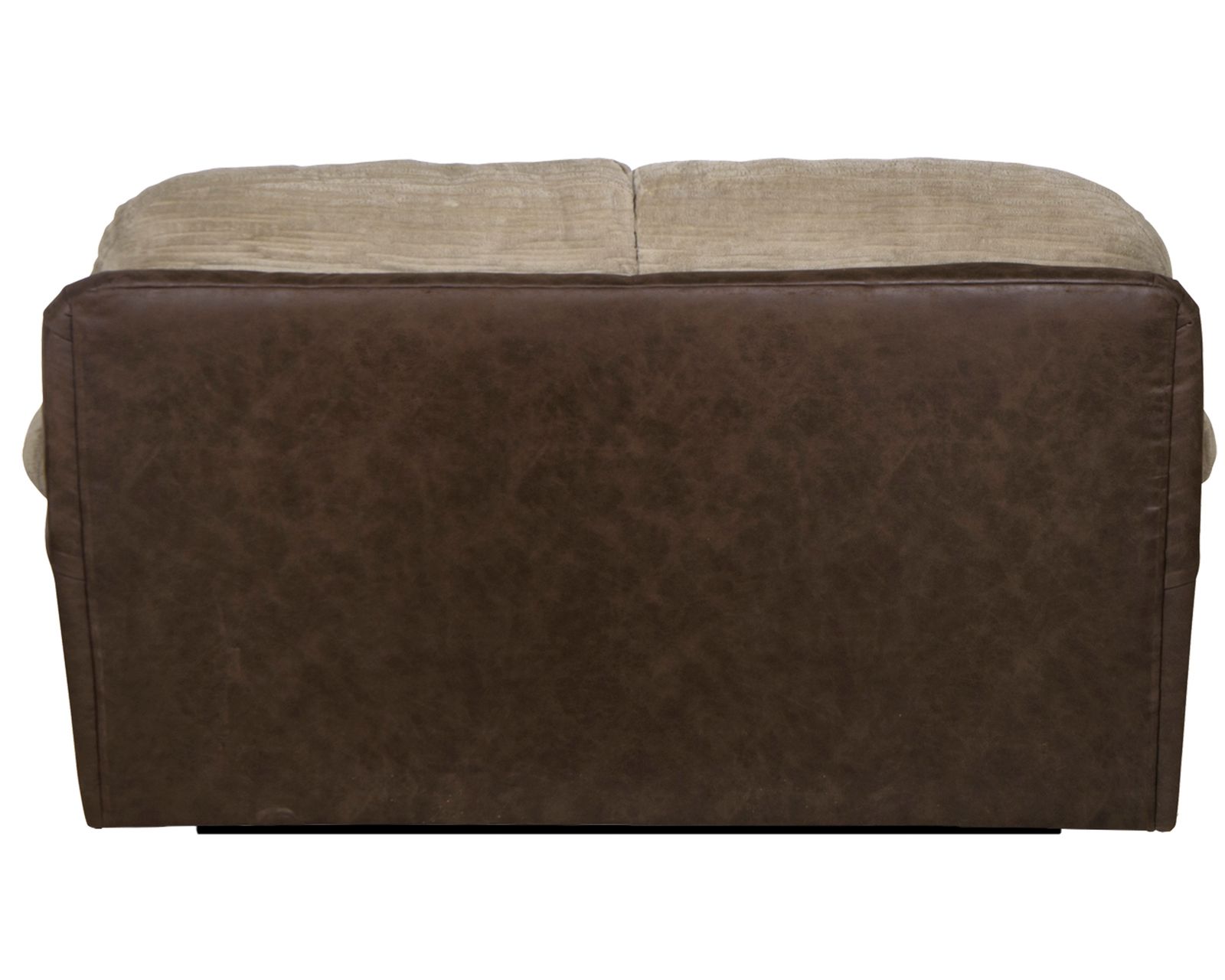 McMahon 96" Sofa with Drop Down Table (two tone polyester fabric)